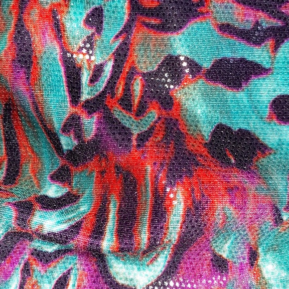 Beach Bunny Peacock Bottoms Size Small NWOT 1 of 500 - Picture 4 of 14